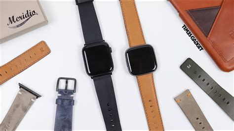 MERIDIO: cinturini in pelle italiana per APPLE WATCH e FITBIT 